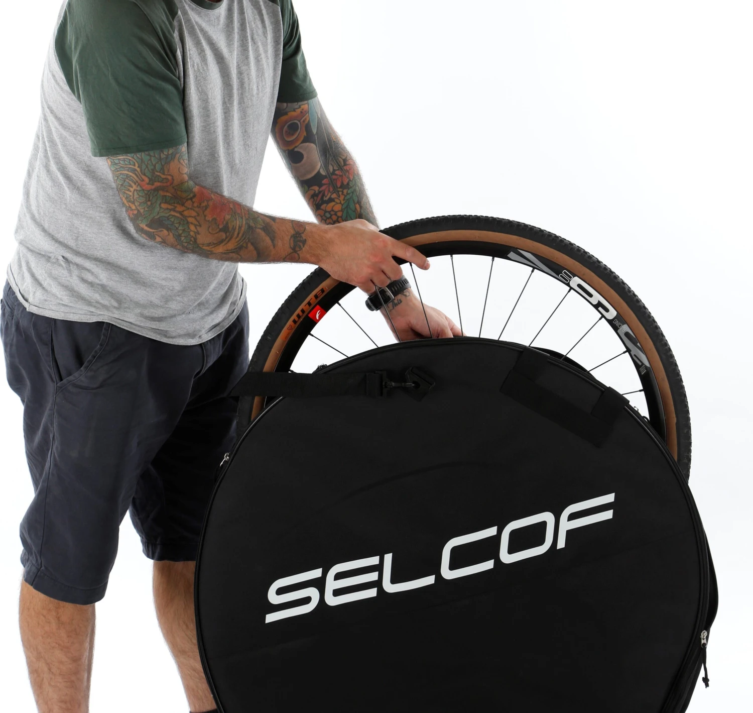 Selcof Padded Double Wheel And Tyre Bag 4 Selcof Padded Double Wheel And Tyre Bag - Image 4