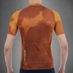 Carnac Men's Meteo Short Sleeve Jersey / Gold 8 Carnac Men's Meteo Short Sleeve Jersey / Gold -Bicycle Gear Shop CLCAMSSJG P4