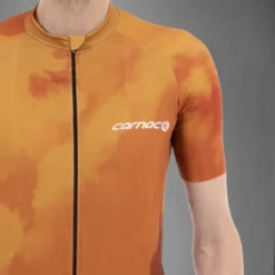 Carnac Men's Meteo Short Sleeve Jersey / Gold 9 Carnac Men's Meteo Short Sleeve Jersey / Gold -Bicycle Gear Shop CLCAMSSJG P5