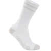 Carnac Stripe Perform Cycling Socks / White & Grey