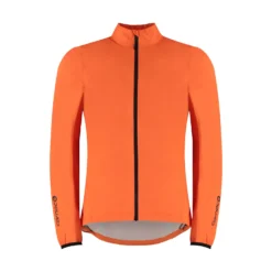 Carnac Men's Orange Waterproof Cycling Rain Jacket