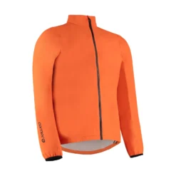 Carnac Men's Orange Waterproof Cycling Rain Jacket -Bicycle Gear Shop CLCAWRJMOR P3 scaled