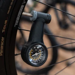 Jobsworth Universal Tyre Pressure Gauge -Bicycle Gear Shop IRL Shot 2556