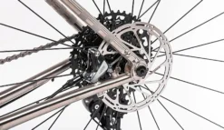 Planet X Tempest SRAM Force 1 Titanium Gravel Bike -Bicycle Gear Shop PlanetX Tempest Force1 Silver P3 scaled