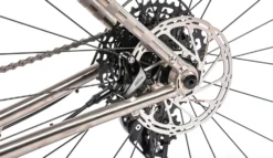 Planet X Tempest SRAM Rival 1 Titanium Gravel Bike -Bicycle Gear Shop PlanetX Tempest Rival1 Silver P3 c0ee2740 fca5 4433 b1f8 2a59fc68a241 scaled